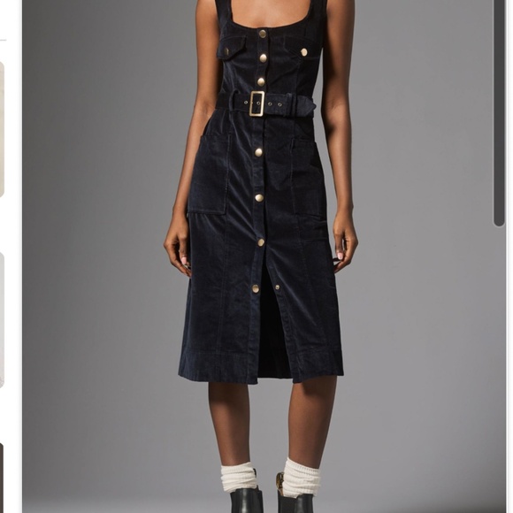 Anthropologie Dresses & Skirts - NWT Anthro Corduroy Pinafore Dress